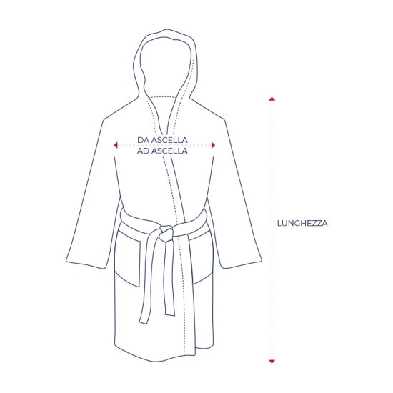 Accappatoio con cappuccio per hotel, alberghi e b&b Accappatoio con cappuccio per hotel, alberghi e b&b
