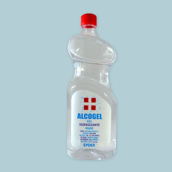 Alcolgel igienizzante mani da 1 litro per hotel, alberghi e b&b