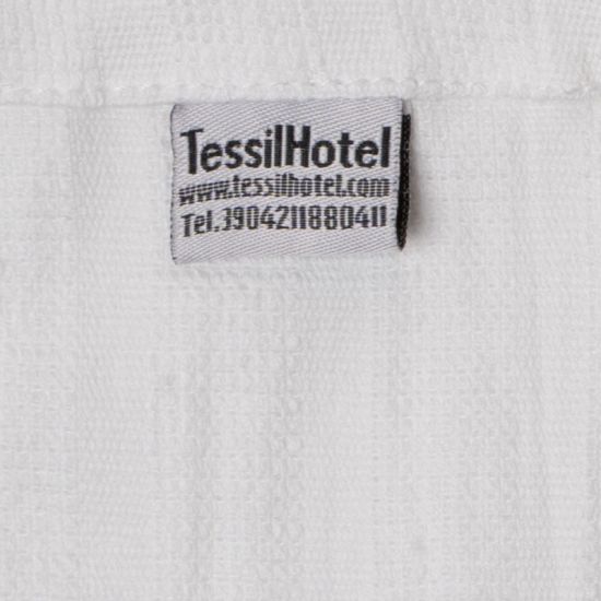 Asciugamano Irony per alberghi, hotel, bed&breakfast - Etichetta Asciugamano Irony per alberghi, hotel, bed&breakfast - Etichetta