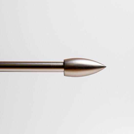 Bastone estensibile per tenda satinato Oliva