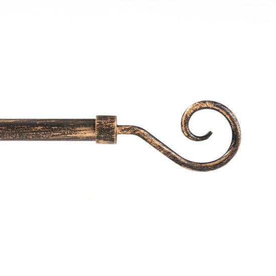 Bastone per tenda estensibile in ferro battuto - Uncino per hotel, alberghi e b&b