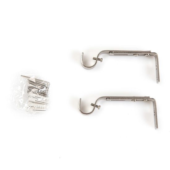 Bastone per tenda estensibile in acciaio inox satinato - Sfera per hotel, alberghi e b&b Bastone per tenda estensibile in acciaio inox satinato - Sfera per hotel, alberghi e b&b