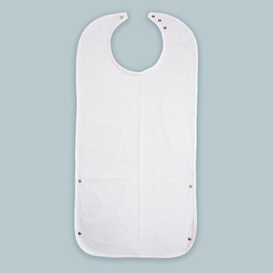 Bavaglio impermeabile adulto con tasca per hotel, alberghi e b&b