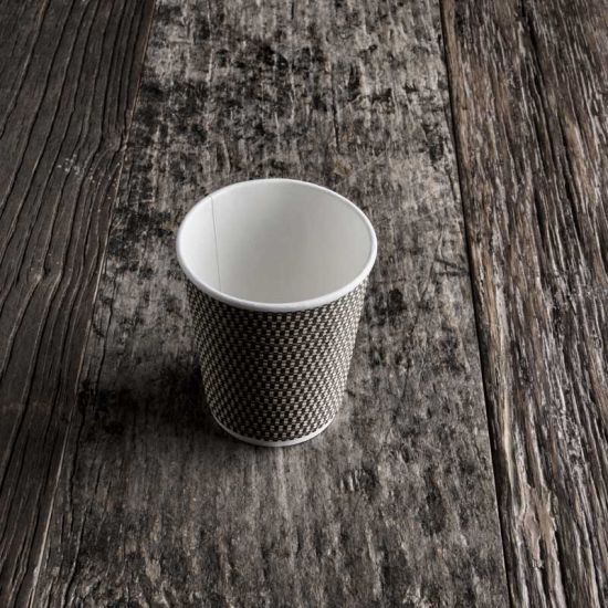 Bicchiere Double Wall 240 ml biodegradabile e compostabile per ristoranti, hotel, alberghi e b&b