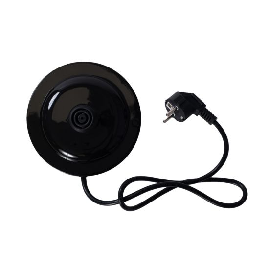 Bollitore elettrico in plastica nero per hotel, alberghi e b&b Bollitore elettrico in plastica nero per hotel, alberghi e b&b