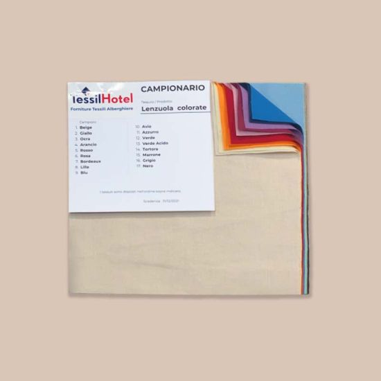 Campionario lenzuola colorate per hotel, alberghi e b&b Campionario lenzuola colorate per hotel, alberghi e b&b
