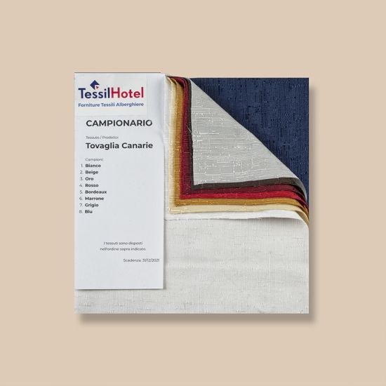 Campionario tovaglie in cotone-poliestere per hotel, alberghi e b&b Campionario tovaglie in cotone-poliestere per hotel, alberghi e b&b