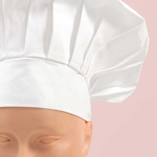 Cappello da cuoco per ristoranti, bar, catering, cucine hotel, alberghi e b&b