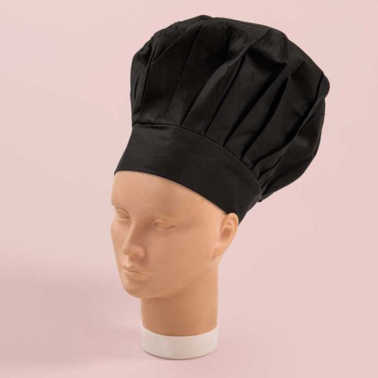 Cappello da cuoco per ristoranti, bar, catering, cucine hotel, alberghi e b&b