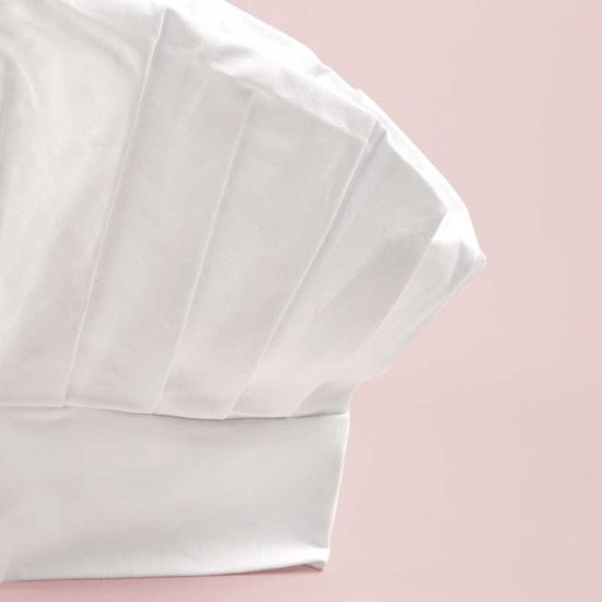 Cappello da cuoco per ristoranti, bar, catering, cucine hotel, alberghi e b&b