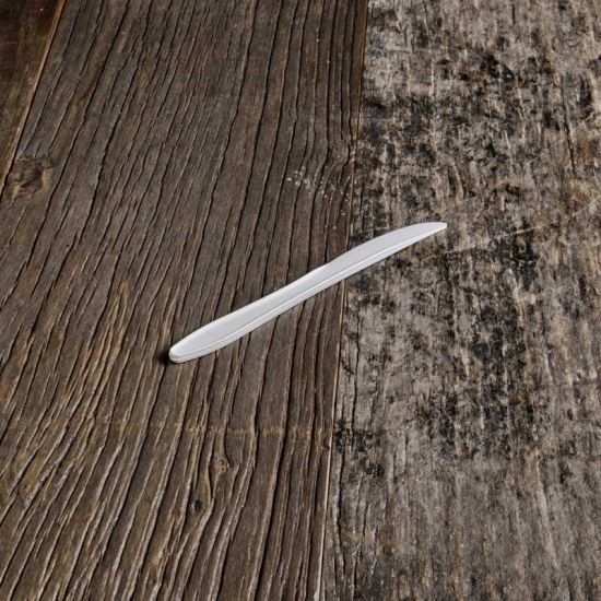 Coltello biodegradabile e compostabile Master-bi per ristoranti, hotel, alberghi e b&b