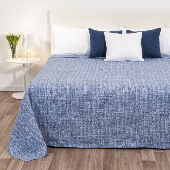 Copriletto in cotone stampato V29 per hotel, alberghi e b&b