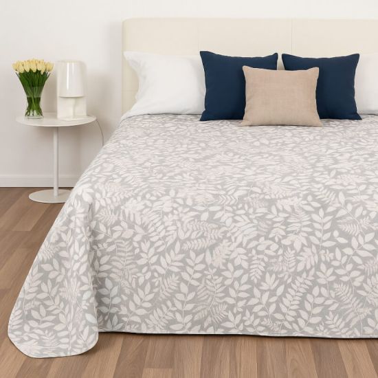 Copriletto in cotone stampato V42 per hotel, alberghi e b&b