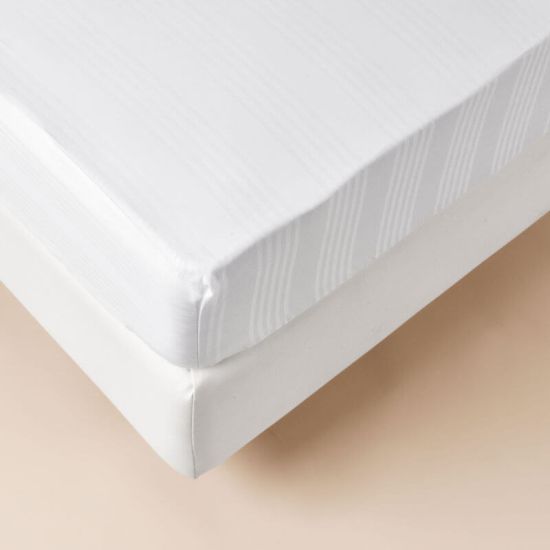 Coprimaterasso in cotone con angoli per hotel, alberghi e b&b