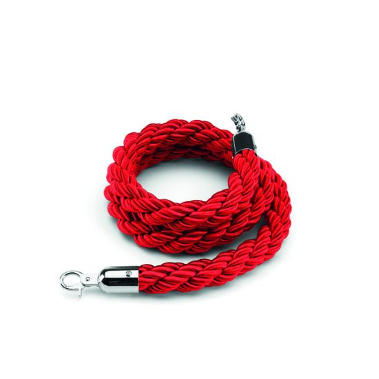 Corda intrecciata con terminale cromato per hotel, alberghi e b&b Corda intrecciata con terminale cromato per hotel, alberghi e b&b