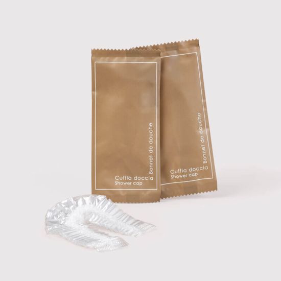 Cuffia Doccia Linea Cortesia Check-In per hotel, alberghi e b&b