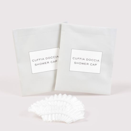 Cuffia doccia Linea Cortesia Mayflè per hotel, alberghi e b&b