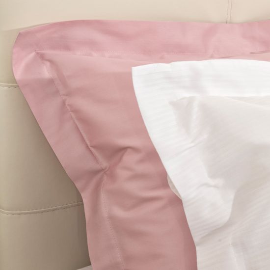 Federa “americana” su misura raso rigatino bianco per hotel, alberghi e b&b Federa “americana” su misura raso rigatino bianco per hotel, alberghi e b&b