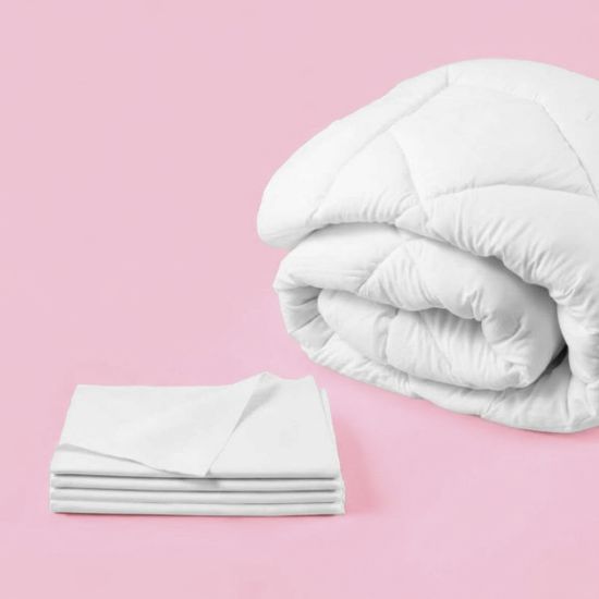 Sacco copripiumino flanella per hotel, alberghi e b&b