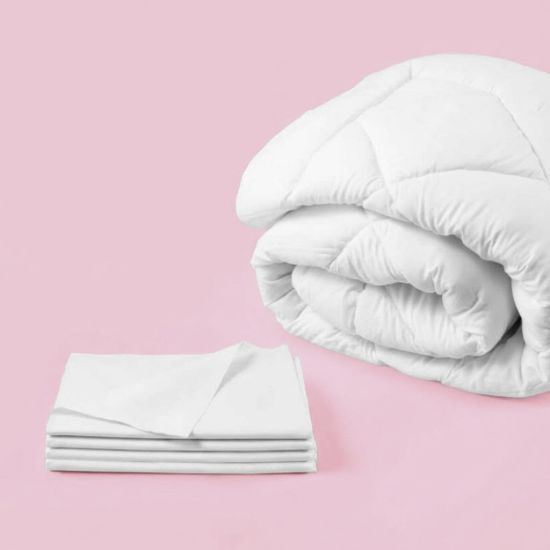 Sacco copripiumino flanella per hotel, alberghi e b&b