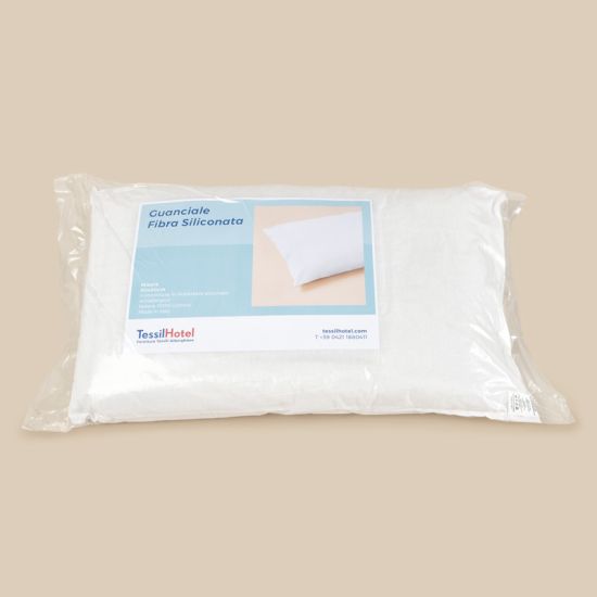 Confezione del guanciale Siliconato 50x80cm per hotel, alberghi e b&b Confezione del guanciale Siliconato 50x80cm per hotel, alberghi e b&b