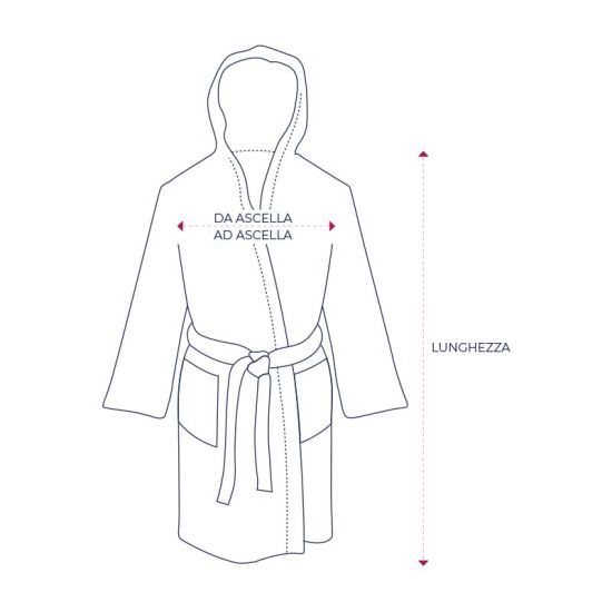 Accappatoio colorato per hotel, alberghi e b&b Accappatoio colorato per hotel, alberghi e b&b