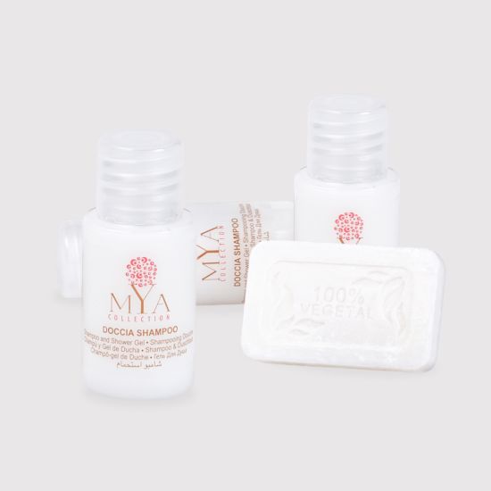 Kit cortesia bagno Mya per hotel, alberghi e b&b Kit cortesia bagno Mya per hotel, alberghi e b&b