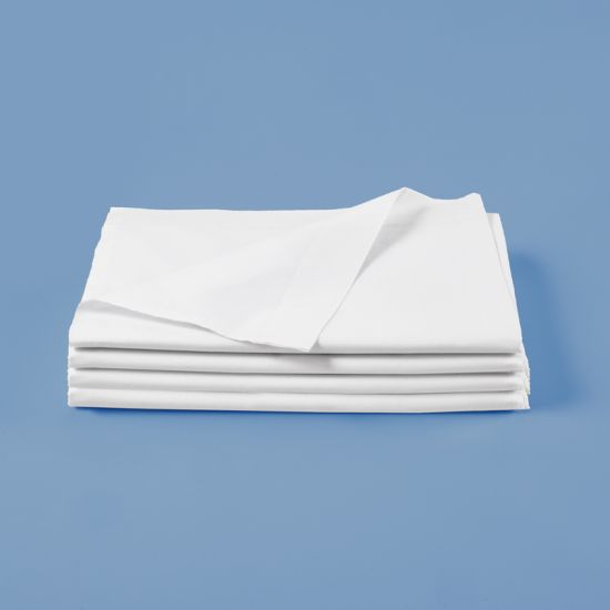 Lenzuola sopra su misura raso 40/40 bianco per hotel, alberghi e b&b Lenzuola sopra su misura raso 40/40 bianco per hotel, alberghi e b&b