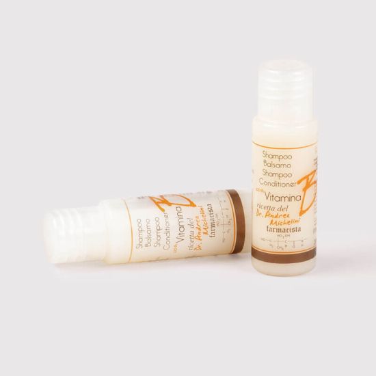 Shampoo Balsamo Linea Cortesia Vitaminica per hotel, alberghi e b&b Shampoo Balsamo Linea Cortesia Vitaminica per hotel, alberghi e b&b