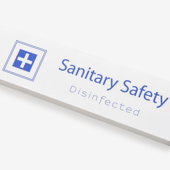 Striscia di garanzia igiene WC per hotel, alberghi e b&b