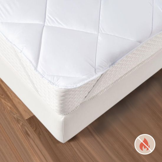 Topper ignifugo per materasso per hotel, alberghi e b&b