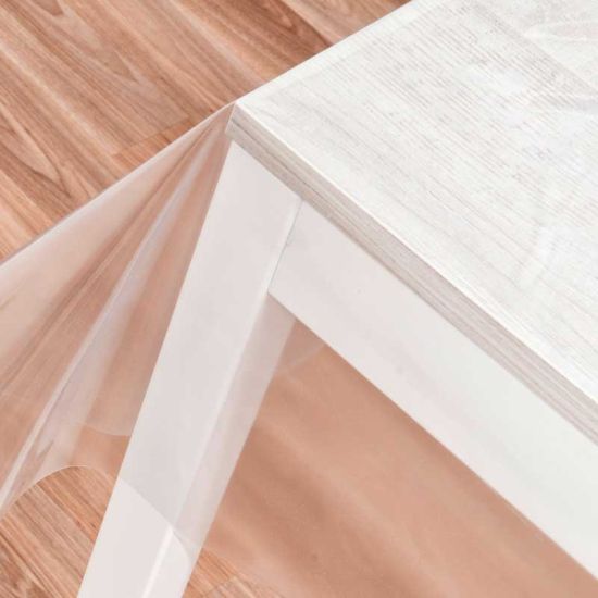 Tovaglia plastificata antimacchia Cristal trasparente per ristoranti, hotel, alberghi e b&b