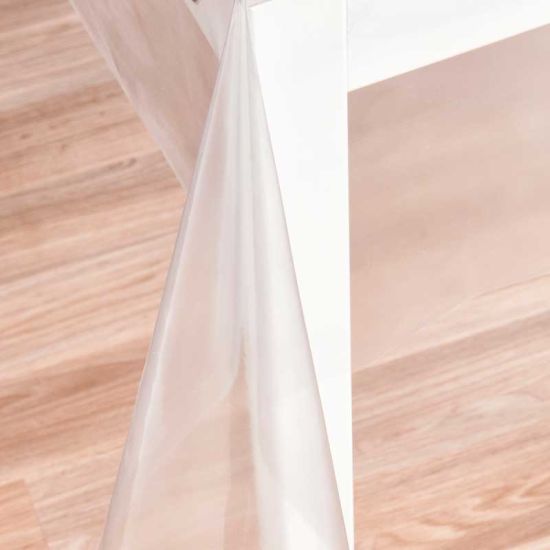 Tovaglia plastificata antimacchia Cristal trasparente per ristoranti, hotel, alberghi e b&b