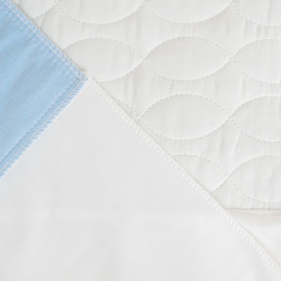 Traversa trapuntata impermeabile con ali, dettaglio superfici 