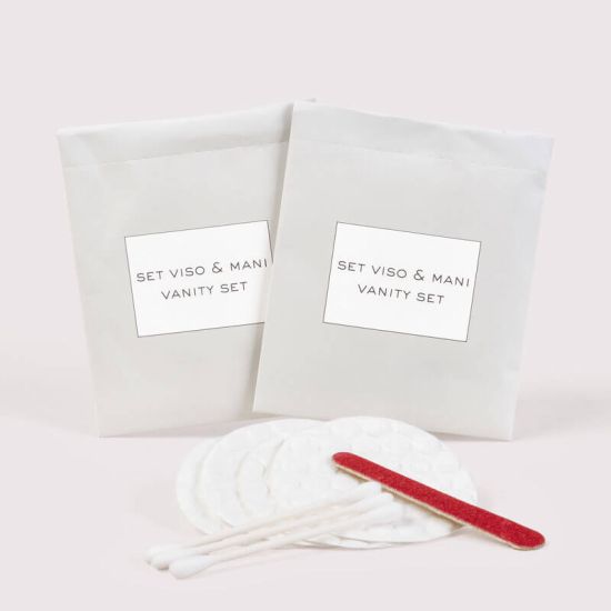 Vanity Set Linea Cortesia Mayflè per hotel, alberghi e b&b Vanity Set Linea Cortesia Mayflè per hotel, alberghi e b&b