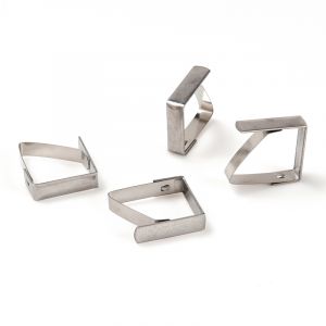 Fermatovaglia Trasparente Westerwald-Shop - Set Da 4 Per Tavoli Fino A 4,5 Cm