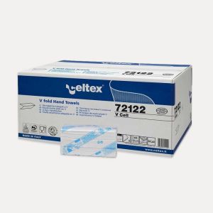 Asciugamani usa e getta piegati a “V”