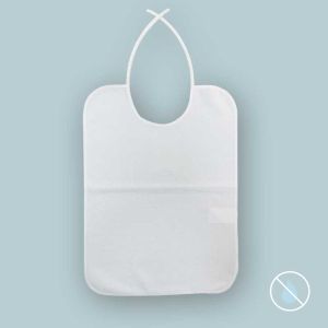 Bavaglio impermeabile adulto BASIC 60