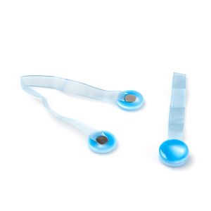 Calamita fermatenda madreperla Azzurro 2 Pezzi