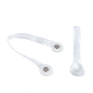 Calamita fermatenda madreperla Bianco 2 Pezzi