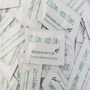 Igienizzante mani in bustina 10 Pezzi