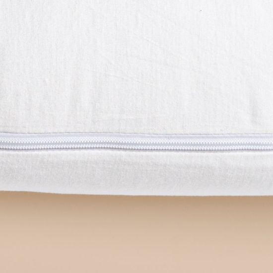Copricuscino Quadrato Paoletti Coco, Effetto Seta Jacquard, Con Frange Volant, 50x50 Cm, Colore Avorio, Solo Lavaggio A Secco - 5