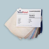 Campionario asciugamani colorati per alberghi, hotel, b&b