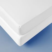 Lenzuola con angoli SU MISURA Raso 40/40 Bianco