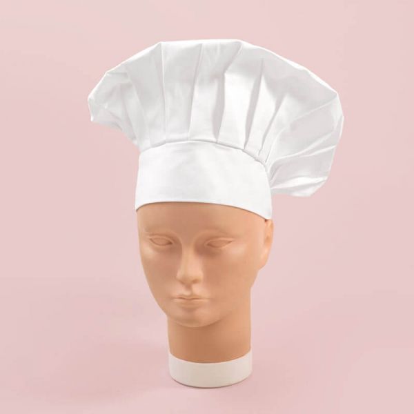 Bar Cucina Caffetteria Bianco & Nero YLX Cappello da Cuoco Cappello Cuoco Cotone Traspirante Cappelli Cuoco Unisex per Ristorante
