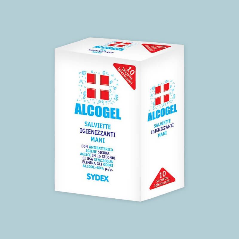 Alcogel Salviette Igienizzanti Mani - Acquista Online! - TessilHotel