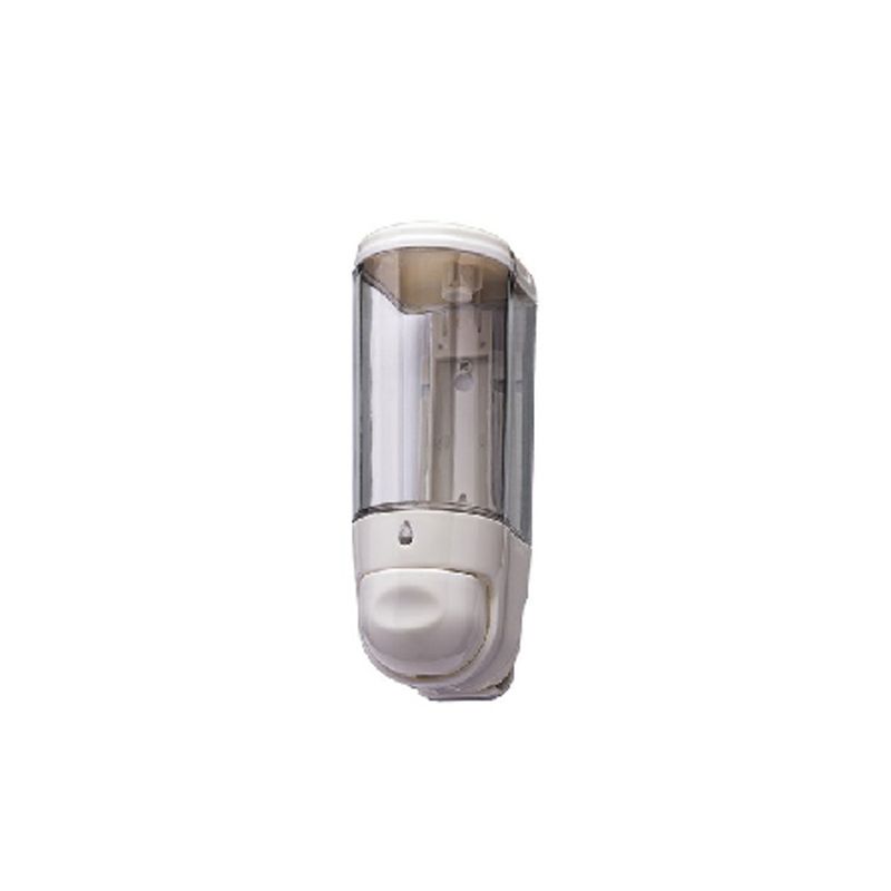 Dispenser sapone 0.5 L muro professionale bianco - Stock Fitness