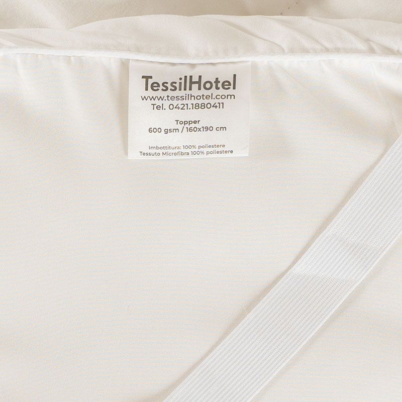 Topper materasso 600 gr/mq per alberghi hotel e b&b - Acquista Online! -  TessilHotel