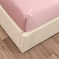 Lenzuola con angoli su misura raso 60/60 colorato