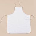 Grembiule con pettorina senza tasca Bianco per ristoranti, catering, bar, hotel, alberghi e b&b